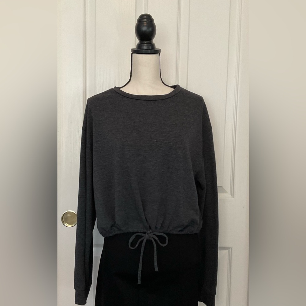 Dark Grey Long Sleeve Shirt